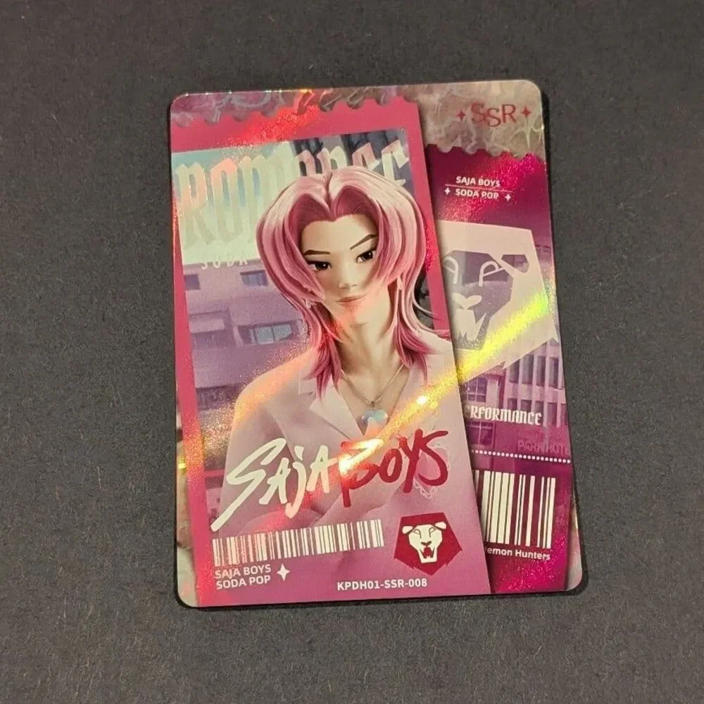 Kayou K-Pop Demon Hunters Romance Saja Boys Soda Pop SSR Card KPDH01-SSR-008